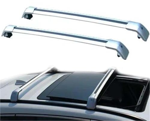 2 Barras Techo para para Corolla Estate 5 Puertas 2019+ Barras Laterales Aluminio Rieles Transversales Portaequipajes