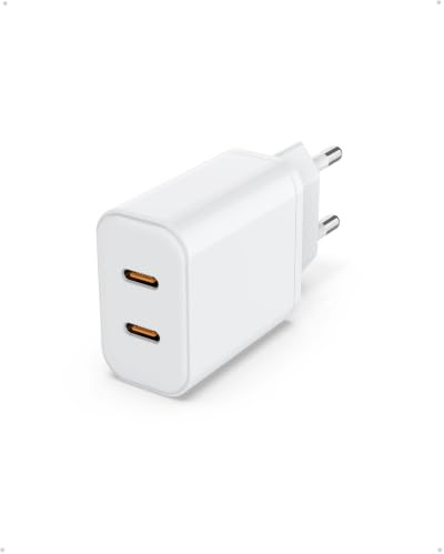 USB C Ladegerät, 40W Schnellladegerät für iPhone iPad, Samsung,Pixel,Handys | PD 3.0 Power Adapter Mehrfach Ladestecker usb c netzteil ladestecker USB stecker iPhone Ladegerät Fast Charger Ladeadapter