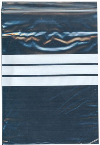 500 Druckverschlussbeutel 100 X 150 mit Stempelfeld
