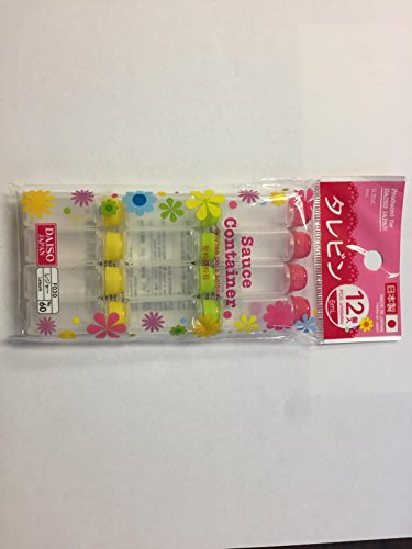 DAISO Mini-Saucenbehälter für Bento-Lunchs, 12 Stück