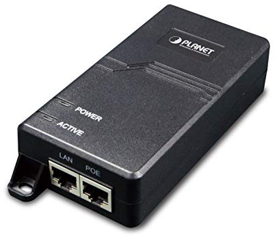 PLANET POE-173-60-Watt Ultra Power over Ethernet Injector Single Port 10/100/1000Mbps