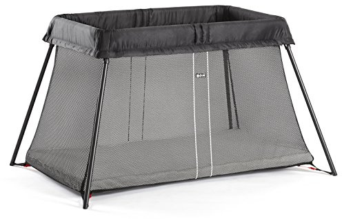 BabyBjörn Travel Crib Light - Black (040280US), One Size
