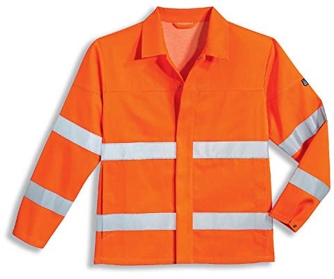 Uvex 8892 Arbeitsjacke - Warnschutz-Jacke f. Herren - Orange - Gr 64