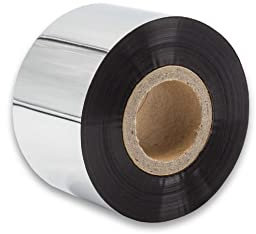 vhbw Thermo-Folie Thermotransferband schwarz 40mm kompatibel mit Fax Drucker Valentin Vario 104/8, 107/12, II-Serie, Pica, Solo