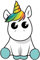 greestick Aufkleber Einhorn Unicorn 15x10cm by Sticker Bomb farbig für Auto Skateboard Helm Longboard Laptop Snowboard Koffer Gepäck