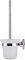 Toilet Brush Stainless Steel Wall-Mounted Anti-Slip Handle Bathroom Brush White Holder Toilet Accessories Cleaning Brush