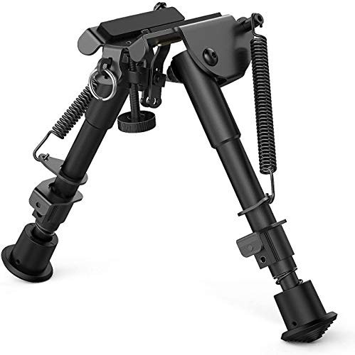 Feyachi Fusil bipied 6-9 Pouces Fusil Tactique bipied en Hauteur réglable Style pivotant bipied Tactique basculant construit en Podlock