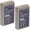 BM Premium 2 Pack of BLS-50, PS-BLS5 Batteries for Olympus OM-5, OM-D E-M5 III, E-M10, E-M10 III, E-M10 IV, E-PL7, E-PL8, E-PL9, E-PL10, Stylus 1 Cameras