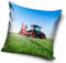KK Trecker Kissen Kuschelkissen Dekokissen mit Traktor 40 x 40 cm
