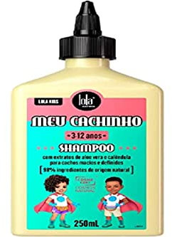 MEU Cachinho Lola Cosmetics Shampoo für Kinder von 3 bis 12 Jahren mit 98% natürlichen Inhaltsstoffen