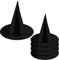 KINBOM 5pcs Große Größe Halloween Hexenhüte, Kostüm Cosplay Hexenhut Dekoration Zauberer Hut Zubehör für Erwachsene Party Gefälligkeiten Festival Verkleidung (Schwarz)