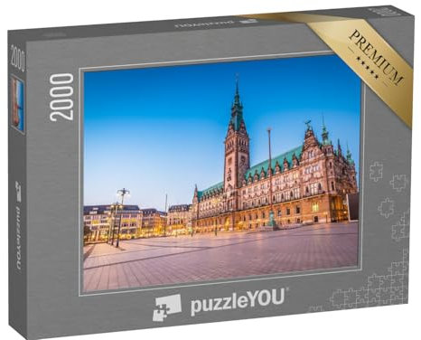 puzzleYOU: Puzzle 2000 Teile „Hamburg, Deutschland“ – aus der Puzzle-Kollektion Hamburg, Deutsche Städte, Deutsche Großstädte