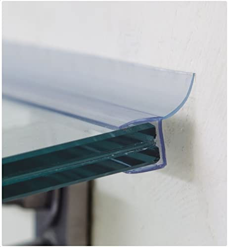 Vordach Dichtlippe Wandanschluss Glasvordach Glasstärke 13mm, Vordach-Dichtlippe:200cm