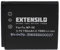 EXTENSILO 1x Akku Ersatz für Kodak Klic-7004 für Kamera (750mAh, 3,7V, Li-Ion)