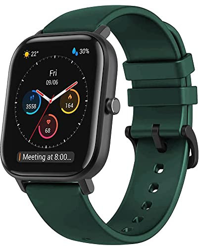 Yishark Cinturino per Amazfit GTS 20mm Braccialetto di Ricambio in Silicone per GTR 42mm / GTS 2 Mini / 2 / 2e / Bip / Bip Lite / S / S Lite / U / U Pro