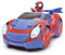 Jada- Vehículo Radio Control Spidey- Web Racer con Figura de Spidey, Escala 1:18, Color Rojo (203225000)