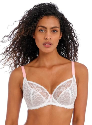5452 Freya Offbeat Plunge Bra - 5452 White