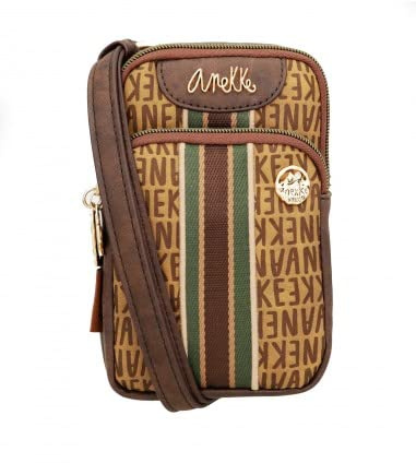 Anekke 35673-907 Mini Umhängetasche mit Fronttasche Urban - 100% PU