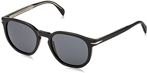 David Beckham DB 1099/S Brille, Black, 53 für Herren, schwarz