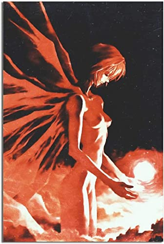 RuiChuangKeJi Kunstposter 70x90cm Kein Rahmen Neon Genesis Evangelion The End of Evangelion Anime Kunstposter Familie Schlafzimmer Dekor Geschenk Wandmalerei Poster