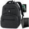 INNOSCENT Mini Smell Proof Backpack With Lock For Men/Women USB & Headphone Port, Dark Grey, M, Storage and Commuting Backpack