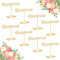 OLYCRAFT 8 Packungen Acryl Schild Goldene Hochzeit Reservierte Sitzplätze Verspiegelt Hochzeitsempfang Gästereservierung Stehtischschilder Für Restaurant Hochzeit Party Veranstaltungen Dekoration