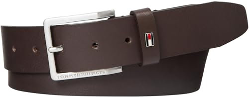Tommy Hilfiger OLIVER 3.5 EXT Gürtel Herren, Braun (Testi Di Moro), 80