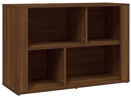 vidaXL Sideboard Braun Eichen-Optik 80x30x54 cm Holzwerkstoff