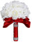 Wambere Hochzeits-Brautstrauß mit Blumen Kristall-Diamant-Schaumstoff-Rosen,Brautstrauß Rosen,Hält Blumen mit schönem Band, Brautjungfer, Hochzeitsstrauß, künstliche Seidenblumen, Handhaltung,Rot