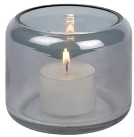 Lambert Oudon Windlicht, Glas, Auster H 7 cm, D 8,5 cm