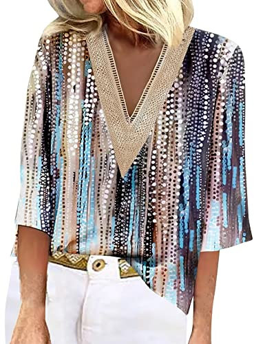 TIMEMEAN T-Shirt Coton Femme Manche Longue Chemise Longue Chemisier A Bouton Oversize Marin Blouse Bouton Pression Rouge Or Caraco