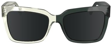 CALVIN KLEIN JEANS Brille Größe 53 mm Crystal To Grau/Eye SIZE: 53 BRIDGE: 19 Horizontal MEASUREMENT: 53 Vertical MEASUREMENT: 40 5