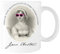 Suzetee Jane Austen Citation Portrait Rose Tasse À Boire Ceraminc Tasse Blanche