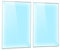 DarHaus Cache-plaque en verre 2 x 30 x 52 cm pour cuisinières électriques ou à induction, plaque de protection anti-éclaboussures, planche à découper décorative, Transparente