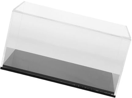 BRIGHTFUFU Modellauto-präsentationsbox Transparente Aufbewahrungsbox Für Sammlerstücke Vitrine Zum Schutzhüllen Für Spielzeugautos Modellvitrine Zum Ausstellen Von Sammlungen Figurenbox Für k