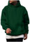EMATOP Kapuzenpullover Herren Casual Sport Hoodie Langarm Leicht Sweatshirt mit Kapuze Pullover Bequemes Einfarbig Langarmshirt Longpullover 2024 Winter Pulli Oberteile für Männer Outwear