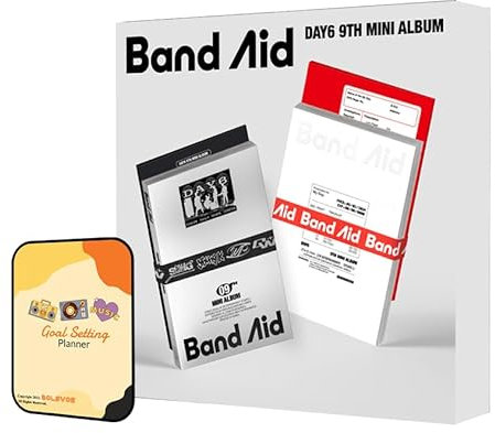 Band Aid DAY6 Album [Random ver. (Standard ver.)]+Pre Order Benefits+BolsVos K-POP Inspired Freebies (9th Mini Album)