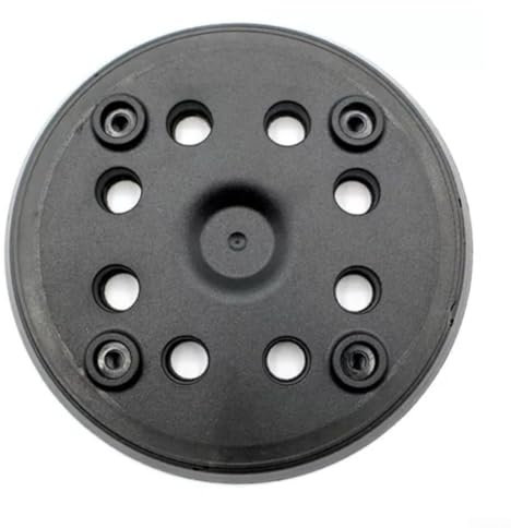 Oniissy Almohadilla de respaldo de disco de lijado, almohadilla de lijado de 125 mm, 8 agujeros para lijadora excéntrica Bosch PEX 270 A y PEX 270 AE, accesorios de herramientas eléctricas para