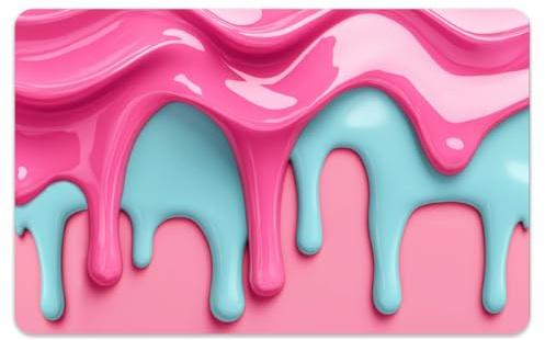 Peacoblue Kreditkarten Aufkleber,4 Stück 3D Eiscreme Kartensticker | Wasserfeste Schutzfolie für Kreditkarten, EC Karten und Transportkarten, Kratzfeste Dekoraufkleber mit 4 Designs