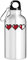 Bouteille d'eau touristique 8 bits Pixel Style années 90 Argent