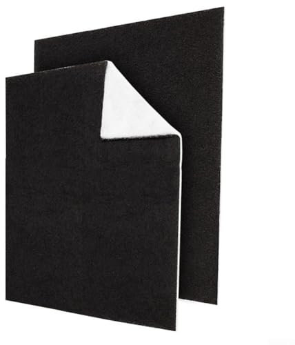 Dunstabzugshauben-Filter-Set, 2-teilig, flammhemmende Aktivkohle für effektive Absorption