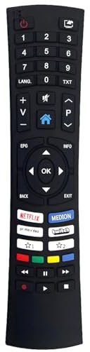 RC1828 Ersatz-Fernbedienung für Medion TV RC1828