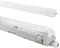 NCC-Licht 6 x LED Feuchtraumleuchte Wannenleuchte 150cm IP65 1 x 22W T8 4000K Neutralweiß durchgangsverdrahtet, Deckenlampe für Keller Werkstatt Garage mit Sensor