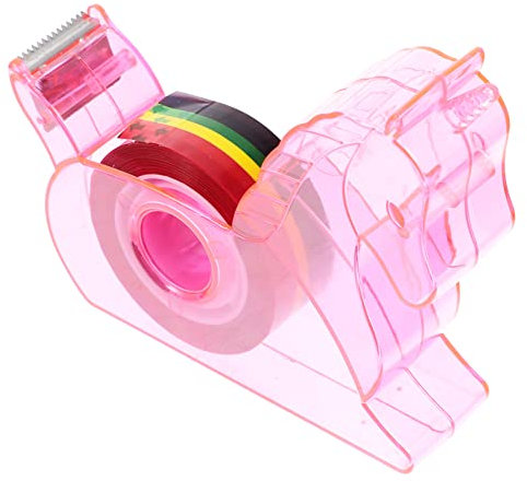Holibanna 1Satz Entzückender Klebebandabroller Pinker Einhorn Tape Cutter Für Schreibtisch Praktischer Aufkleberspender Büroaccessoire Bandschneider Für Kreative Projekte