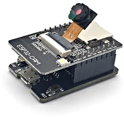 WFLGAN LESANGBAIHUODIAN Module de caméra ESP32-CAM WiFi + Bluetooth, Carte de développement ESP32 avec Module de caméra OV2640 2MP Compatible avec Arduino(ESP32-CAM-MB-Micro)