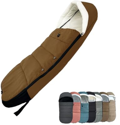 Chancelière universelle pour poussette Babyzen YOYO/YOYO2 et Bugaboo, base en tissu imperméable, facile à nettoyer, couvre-pieds chaud pour poussettes
