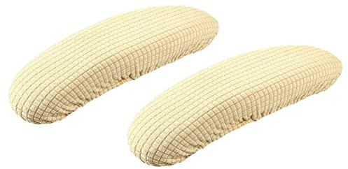 Colcolo 2 Piezas Fundas para Apoyabrazos de Sillas de Oficina Cubiertas de Reposabrazos Stretchable Protector de Almohadilla para Silla Gaming Funda