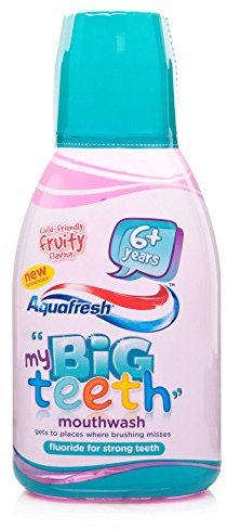 Aquafresh Big Teeth Mundspülung, 6 Jahre, 300 ml