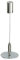 Strate, DADS100003-0250 - Cavo di sospensione in metallo, con copertura manicotto di fissaggio cromata, fune in colore argento, 1 pezzo