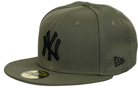 New Era New York Yankees Olive Pack 59Fifty Basecap - 7 3/8-59cm (L)